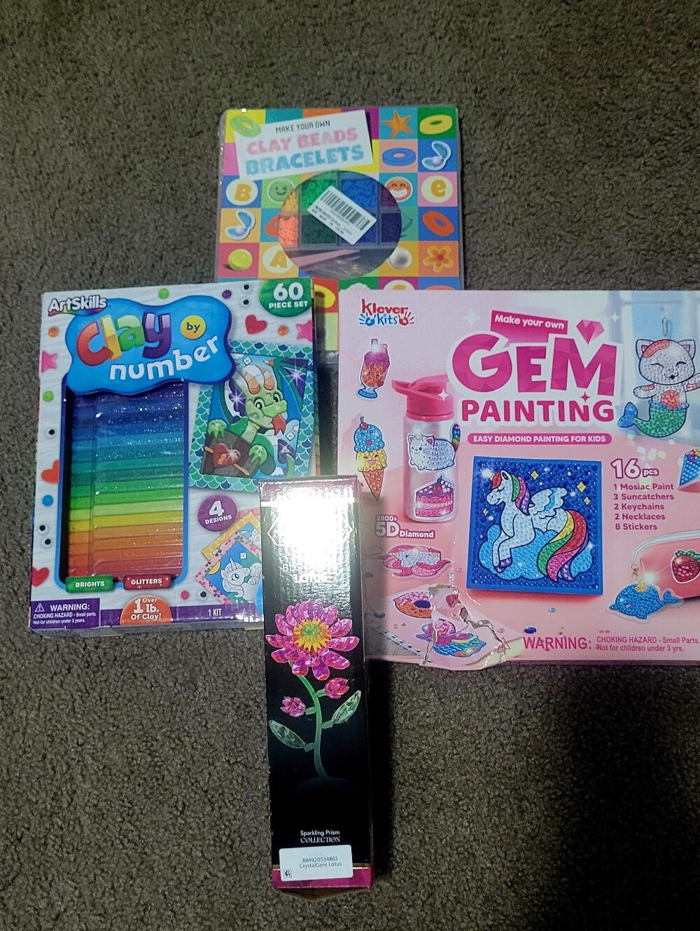 Kids Arts And Crafts Bundle Of 4